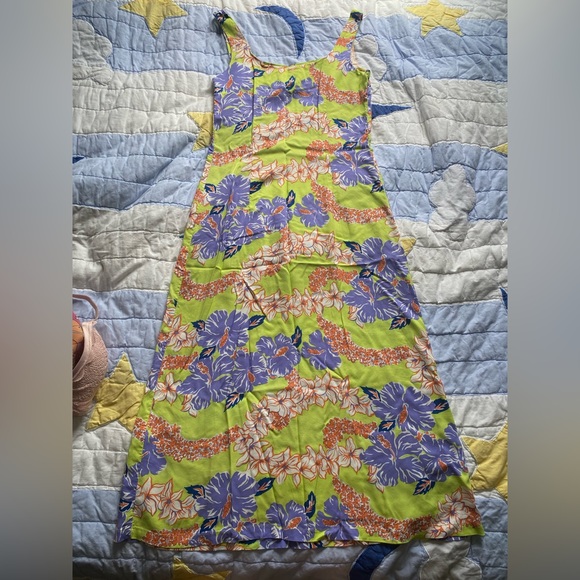 Hawaiian dress maxi dress - Picture 5 of 10